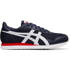 Asics ASICS TIGER RUNNER Unisex Lacivert Beyaz Günlük Ayakkabı 1191A207-400