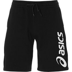 Asics ASICS BIG LOGO SWEAT SHORT Erkek Siyah Beyaz Şort 2031A976-001