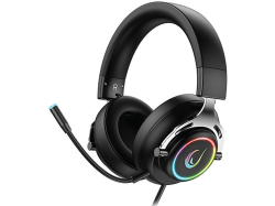 RAMPAGE RM-33 FALCON-X Siyah USB 7,1 Version Oyuncu Mikrofonlu Kulaküstü Kulaklık