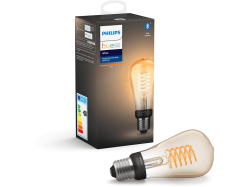 PHILIPS HueW Filament Ampul ST64 E27 Bluetooth Özellikli Sarı Işık