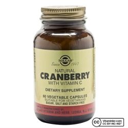 Solgar Cranberry with Vitamin C 60 Kapsül