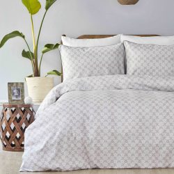 Karaca Home Rival Gri 0 Pamuk Çift Kişilik Nevresim Takımı