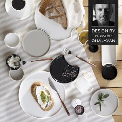 Karaca Hussein Chalayan Poly 28 Parça 6 Kişilik Porselen Kahvaltı/Servis Takımı