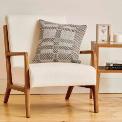 Kaşmir Halı 7/24 İskandinav Tartans Kırlent 45X45 cm