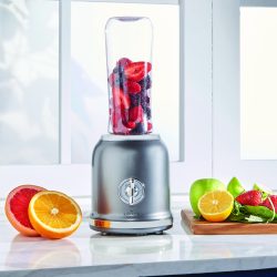 Karaca Retro Personal Kişisel Smoothie Blender Grey