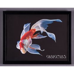 Karaca Home Japon Balığı Umut Sekansı Tablo 33x43cm