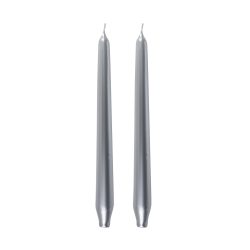 Karaca Andy 2li 24 cm Gümüş Şamdan Mum