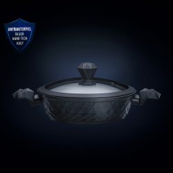 Karaca BioDiamond Antibakteriyel İndüksiyon Tabanlı Kulp Karnıyarık Tenceresi 30 cm 5 lt
