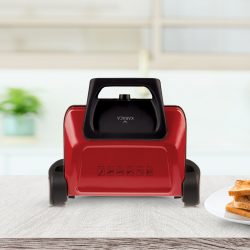 Karaca Future Plus Bio Diamond Antibakteriyel Kırmızı Izgara ve Tost Makinesi