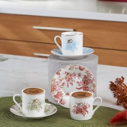 Karaca Grand 6 Kişilik Kahve Fincanı Takımı 80 ml