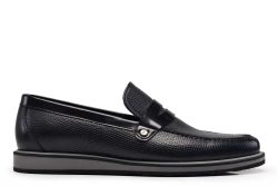 Siyah Günlük Loafer Erkek Ayakkabı -11126-