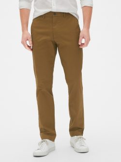 Kahverengi GapFlex Slim Khaki Pantolon
