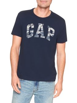Lacivert Gap Logo T-Shirt