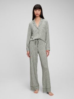Yeşil Modal Karışımlı Pijama Altı