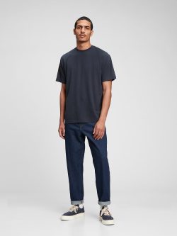 Lacivert GapFlex Relaxed Taper Washwell™ Jean Pantolon