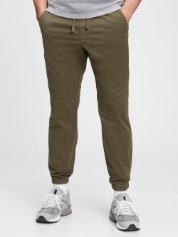 Siyah GapFlex Slim Jogger Pantolon