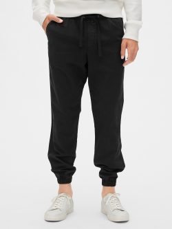 Siyah GapFlex Slim Jogger Pantolon