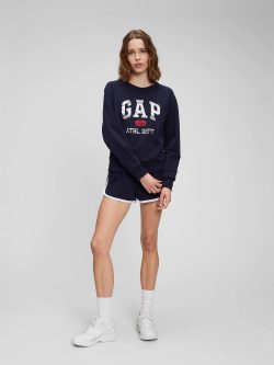 Lacivert Gap Logo Sweatshirt