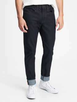 Lacivert GapFlex Slim Taper Jean Pantolon