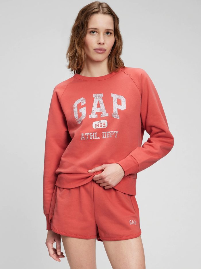 Pembe Gap Logo Sweatshirt