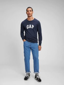 Lacivert Gap Logo T-Shirt