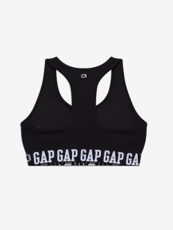 Siyah GapFit Dikişsiz Racerback Bralet