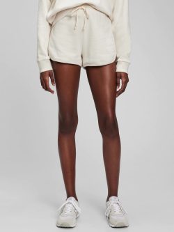 Bej Vintage Soft Dolphin Şort