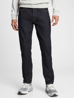 Lacivert Washwell™ GapFlex Straight Taper Jean Pantolon