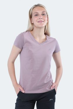Slazenger REBELL I Kadın T-Shirt Mor