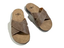 Madame Coco Memoire Erkek Terlik – Kahverengi