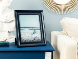 Madame Coco Mariele Büyük Çerçeve – Lacivert 32,6×27,4×2,4 cm