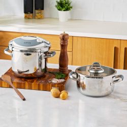 Karaca Nova Düdüklü Tencere Seti White 4+6 Lt