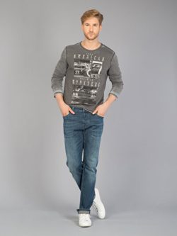 Antrasit Erkek Tshırt U.kol