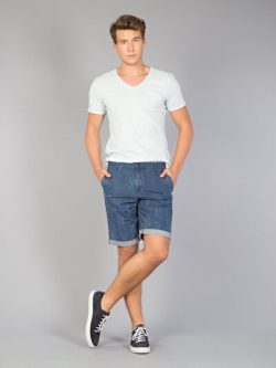 Lacivert Erkek Şort