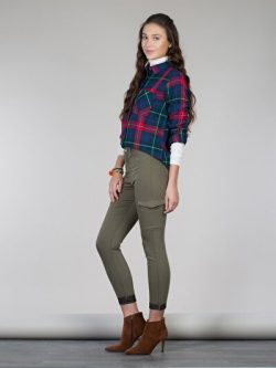 Haki Kadın Pantolon