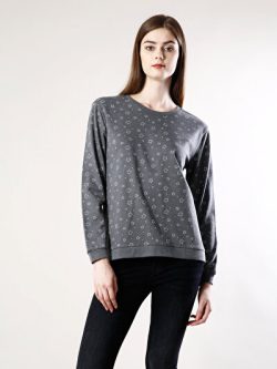 Antrasit Kadın Sweatshırt