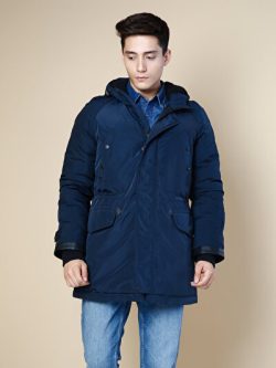 Lacivert Erkek Kaban