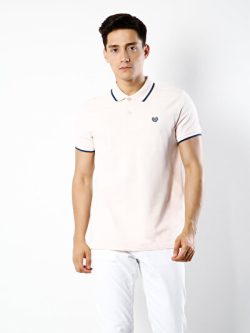 Pembe Erkek Polo K.kol