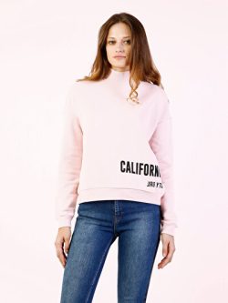 Pembe Kadın Sweatshırt