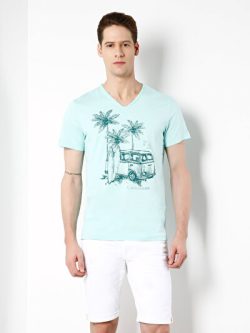 Yeşil Erkek Tshırt K.kol