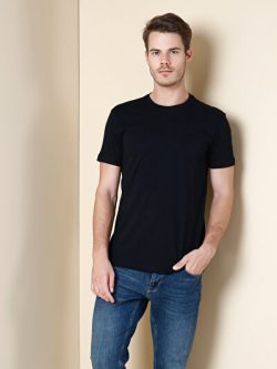 Siyah Erkek Tshırt K.kol