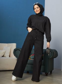 Denim Pantolon Neways Siyah