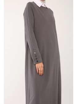 Tesettür Elbise ALLDAY Siyah