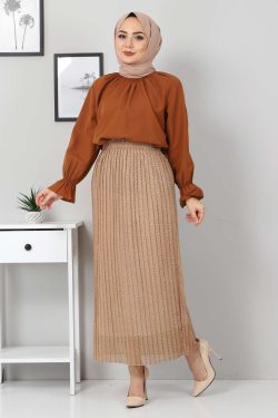 Etek Tesettür Dünyası Vizon