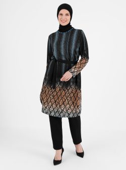 Büyük Beden Tunik GELİNCE Lacivert