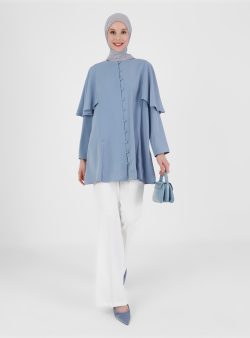Tunik Refka Derin Mavi / Bebe Mavisi