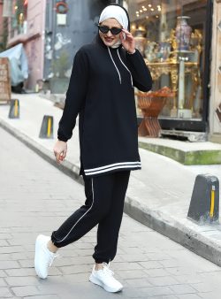 Takım Womayy Siyah / Beyaz