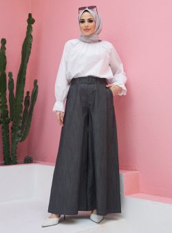 Pantolon Etek Neways Koyu Gri