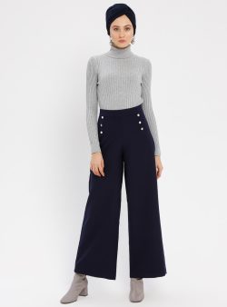 Pantolon Veteks Line Lacivert