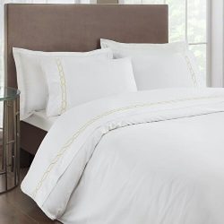 Taç Diamond Saten Delux Çift Kişilik Nevresim Takimi Bej Bej